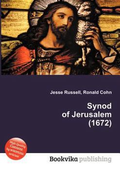 Paperback Synod of Jerusalem (1672) Book