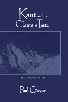 Paperback Kant and the Claims of Taste Book