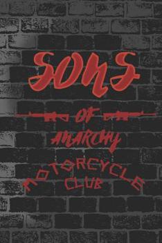 Paperback Sons Of Anarchy Motorcycle Club: Blank Lined Notebook Journal Diary Composition Notepad 120 Pages 6x9 Paperback ( Punk ) Bricks Book