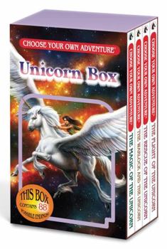 Paperback Choose Your Own Adventure 4-Bk Boxed Set Unicorn Box Book