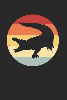 Krokodil Alligator Notizbuch: Krokodil Alligator Notizbuch f�r Liebhaber / Notizheft / Notizblock A5 (6x9in) Dotted Notebook / Punkteraster / 120 gepunktete Seiten