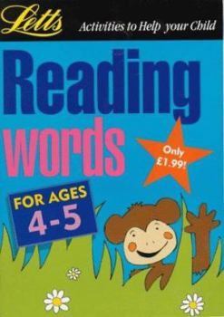 Paperback Reading Words (Activities to Help Your Child) Book