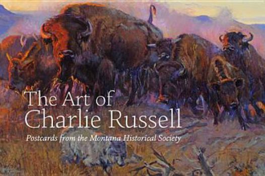 Paperback Art of Charlie Russell Postcards Book