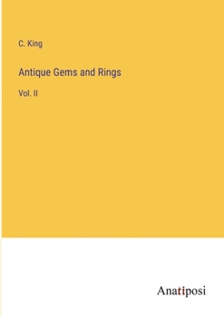 Paperback Antique Gems and Rings: Vol. II Book