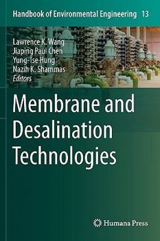 Hardcover Membrane and Desalination Technologies Book