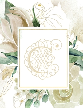 Paperback C: Monogrammed Family Tree Memory Keeper Journal - Notebook To Write In Family History Stories - Geneology Tracking Log Book