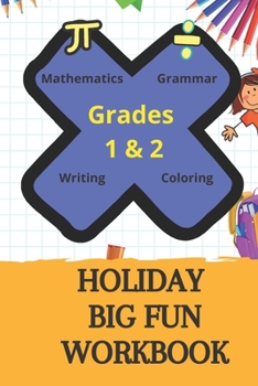 Paperback Holiday Big Fun Workbook: Grades 1 & 2 Highlights Summer Learning Book