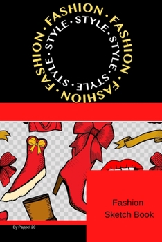 Fashion Sketch Book126 pages6x9-Inches