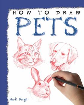 Library Binding How to Draw Pets Book
