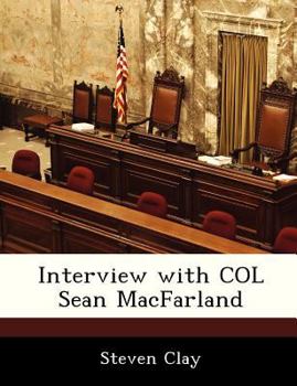 Paperback Interview with Col Sean Macfarland Book