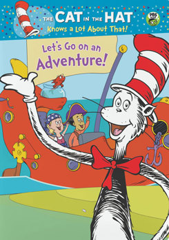 DVD Cat in the Hat: Let's Go on an Adventure Book