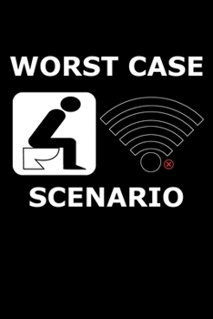 Notizbuch: Wlan Toilette Offline Online Lustiges Geschenk 120 Seiten, 6X9 (Ca. A5),Blanko / Skizzen (German Edition)