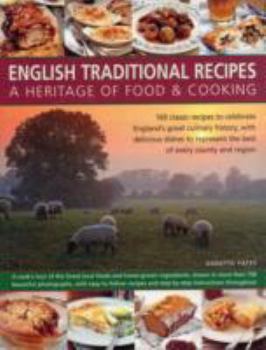 Hardcover English Traditional Recipes a Heritage Book