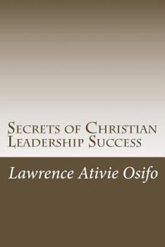 Paperback Secrets of Christian Leadership Success Book