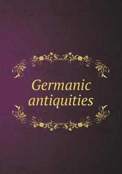 Paperback Germanic Antiquities Book
