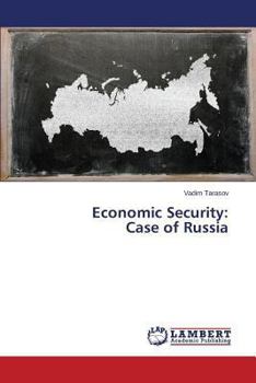 Paperback Economic Security: Case of Russia Book
