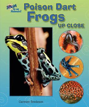 Paperback Poison Dart Frogs Up Close Book