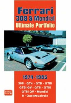 Paperback Ferrari 308 & Mondial Ultimate Portfolio 1974-1985 Book