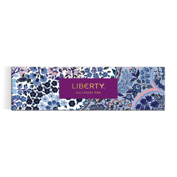 Misc. Supplies Galison Liberty Tanjore Gardens Boxed Pen from Includes One Black Ink Ballpoint Pen and Hinged Gift Box, Fashionable Writing Pen Featuring the Famous Prints of Liberty London, Makes an Exciting Gift Book