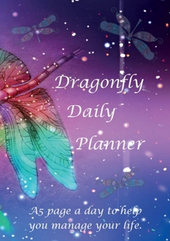 Paperback Dragonfly A5 Daily Planner Book