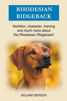 Paperback Rhodesian Ridgeback Book