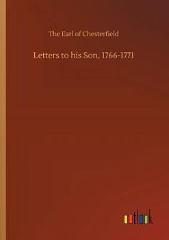 Paperback Letters to his Son, 1766-1771 Book