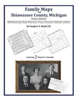 Paperback Family Maps of Shiawassee County, Michigan Book