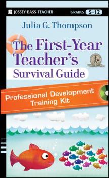 Hardcover The First-Year Teacher's Survival Guide Professional Development Training Kit: DVD Set with Facilitator's Manual Book