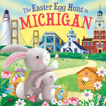 Hardcover The Easter Egg Hunt in Michigan Book