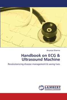 Paperback Handbook on ECG & Ultrasound Machine Book