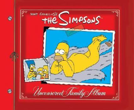 Hardcover The Simpsons Uncensored Family Album Book