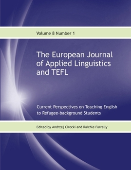Paperback The European Journal of Applied Linguistics and TEFL Volume 8 Number 1 Book