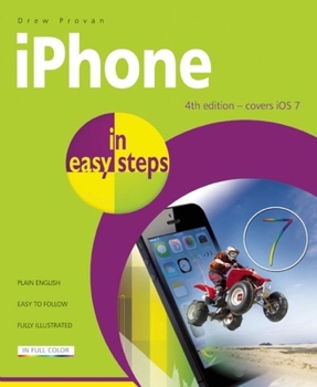 Paperback iPhone in Easy Steps Book