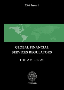 Paperback Global Financial Services Regulators: The Americas Book