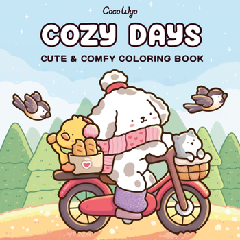 Paperback Cozy Days: Coloring Book for Adults and Kids Book