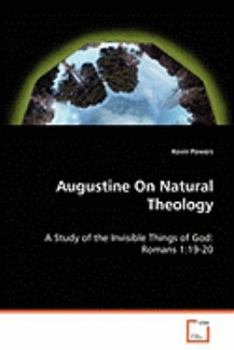 Paperback Augustine on Natural Theology Book