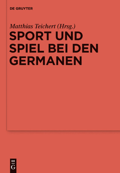 Hardcover Sport und Spiel bei den Germanen [German] Book