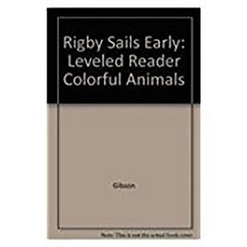 Paperback Colorful Animals: Leveled Reader Book