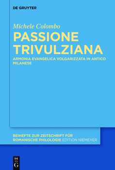 Hardcover Passione Trivulziana [Italian] Book