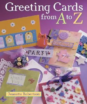 Hardcover Greeting Cards from A to Z Book
