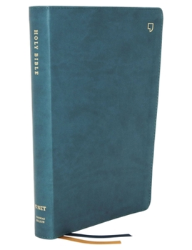 Imitation Leather Net Bible, Thinline Large Print, Leathersoft, Teal, Comfort Print: Holy Bible [Large Print] Book