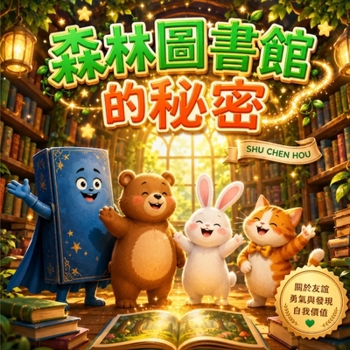 森林圖書館的秘密: 奇幻森林冒險繪本｜培'