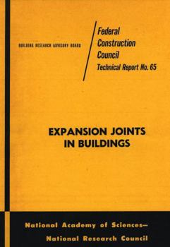 Paperback Expansion Joints in Buildings: Technical Report No. 65 Book