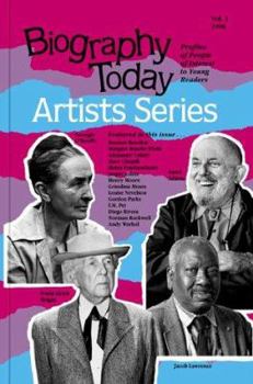 Hardcover Biography Today Artists V1 Book