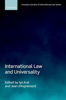 Hardcover International Law and Universality Book