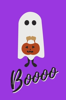 Boooo: Cute & Funny Ghost Notebook Ideal Halloween Gift