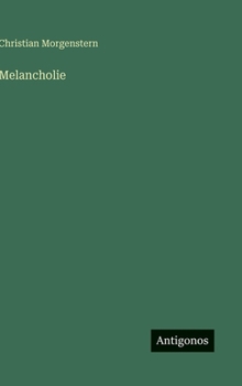 Hardcover Melancholie [German] Book