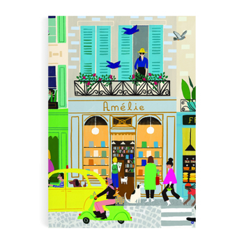 Paperback Parisian Life A5 Notebook Book