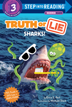 Paperback Truth or Lie: Sharks! Book