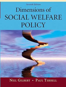 Paperback Dimensions of Social Welfare Policy Book
